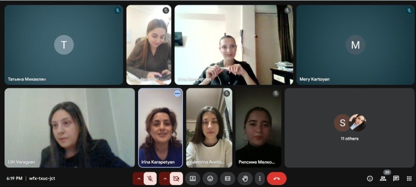 Онлайн-встреча с участниками конкурса-игры: старт подготовки ко второму туру